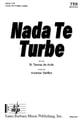 Nada Te Turbe TBB choral sheet music cover